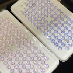 镀膜烟花锆石耳骨钉钛钢不掉色耳蜗钉爆闪时尚百搭小众耳钉女新款
