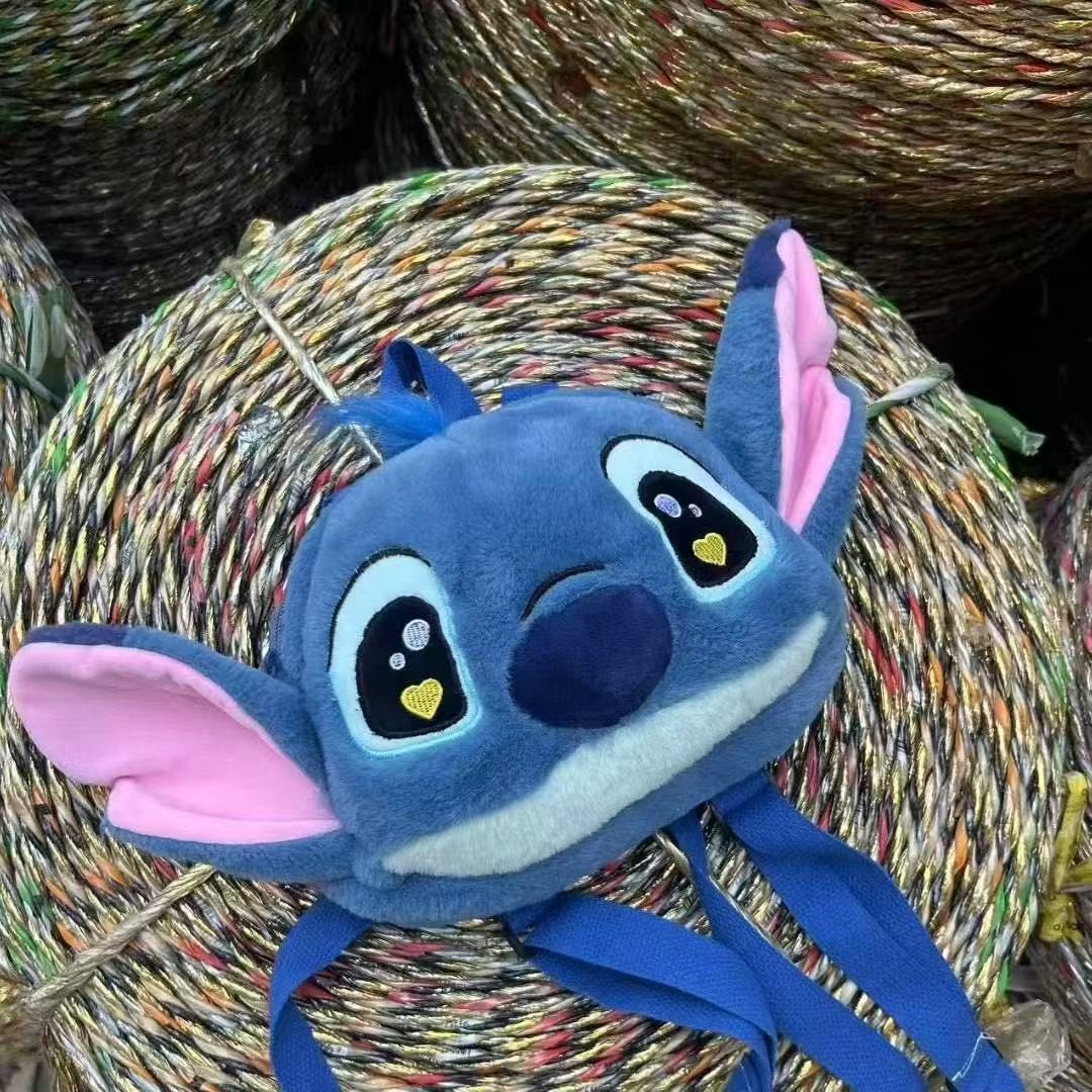 Backpack, large capacity, blue, dimensions 23*20*6 cm / 30cm