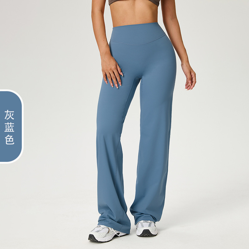 Pantalones casuales transfronterizos, pantalones de cintura alta, pantalones de yoga, ropa deportiva al aire libre, ropa de ejercicios para mujeres