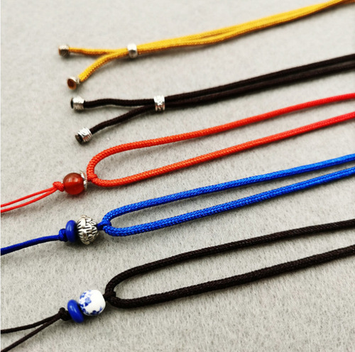Manufacturer wholesale length adjustable jewelry, stationery and jade pendant rope jade jade pendant rope