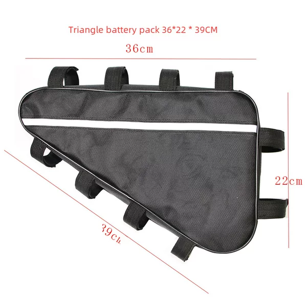 Bicycle Triangle Battery Pack Modified Mountain Bike Battery Pack Tripod Lithium Battery Pack