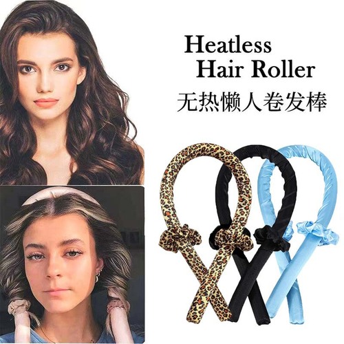 Lazy Person No Heat Curling Iron Sleep Sponge Foam Curling Iron TEMU Big Wave Curling Machine