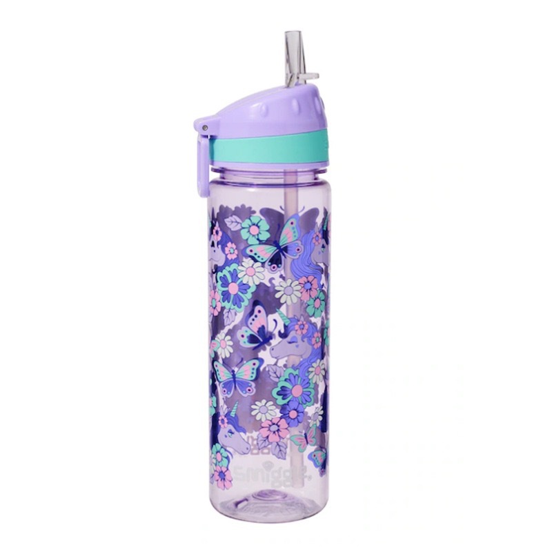 Mochila escolar Smiggle para estudiantes de grado 1-6, mochila de unicornio de descompresión grande, mochila escolar, papelería, bolsa de comida, taza de agua, billetera