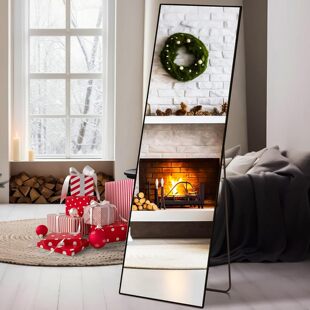 Lin Feng Full-Length Mirror Home Decoration Dressing Mirror University Dormitory Special Bedroom Modern Simple Wall-Mounted Mirror