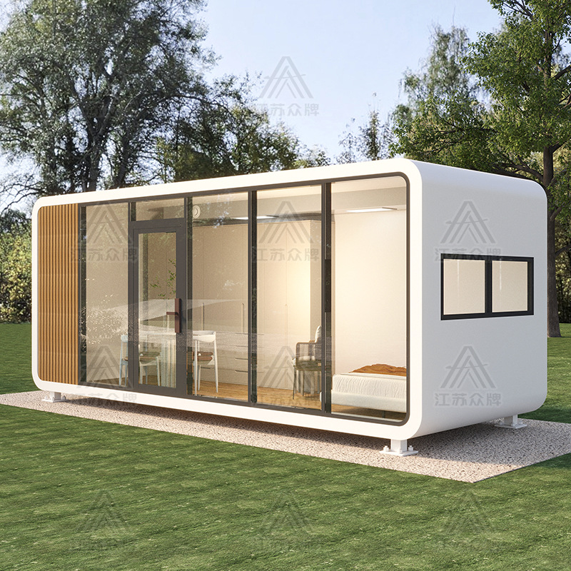 Quiosco de cabina de manzana, sala móvil, tienda de té con leche, snack bar, tienda de contenedores, quiosco, restaurante, cafetería