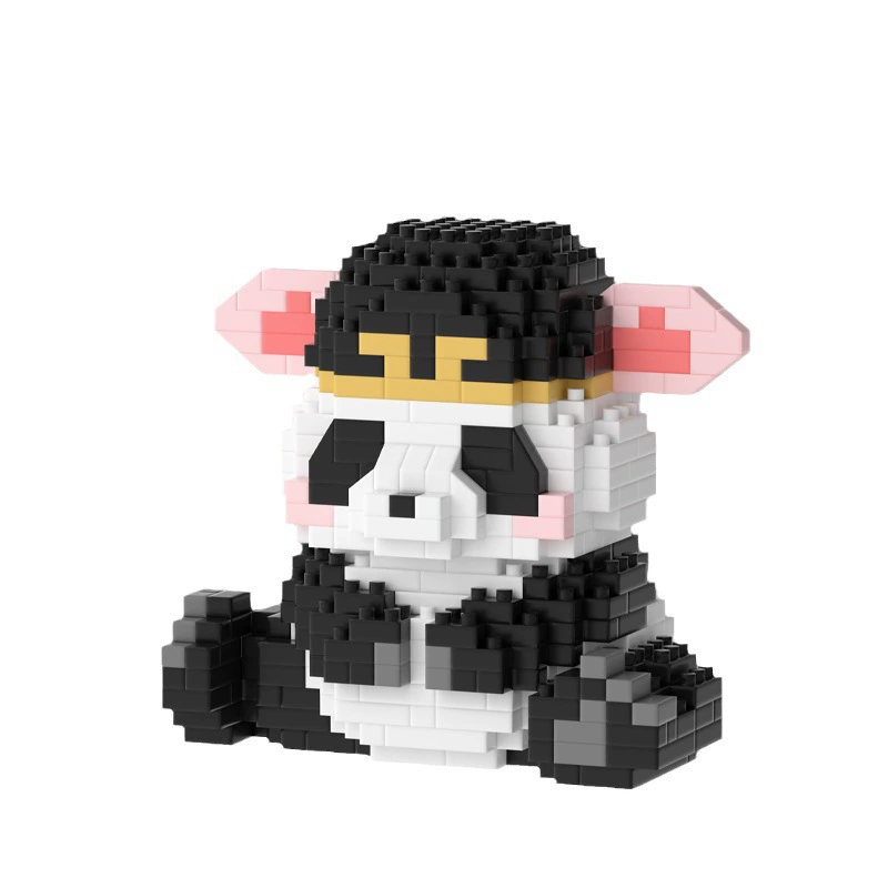 Lego, китайский детский конструктор, игрушка, панда, подарок на день рождения