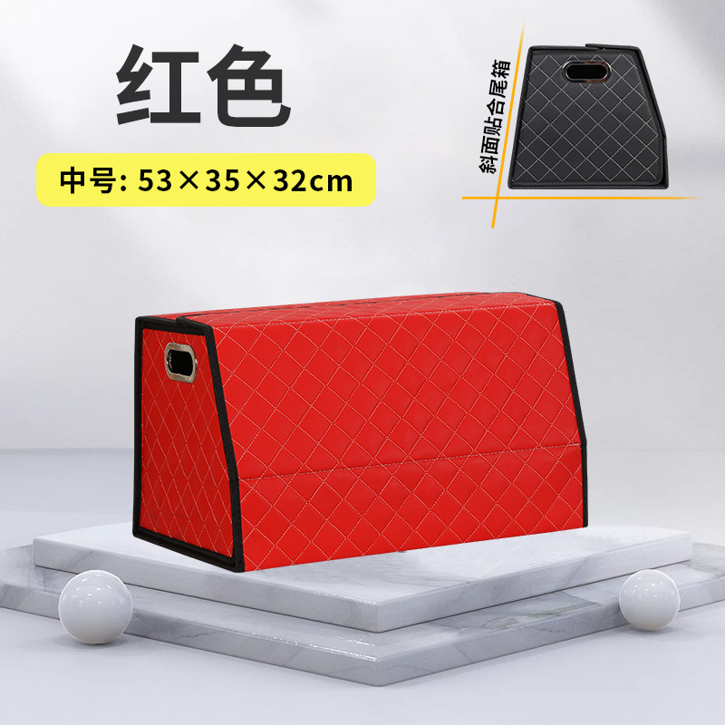 마그네틱 스타일 [차이나 레드-미디엄 사이즈 53*35*32] 하단 플립 디자인