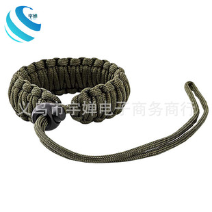 Hand-woven digital SLR camera wrist strap bracelet micro single lanyard seven-core umbrella rope camera wrist strap