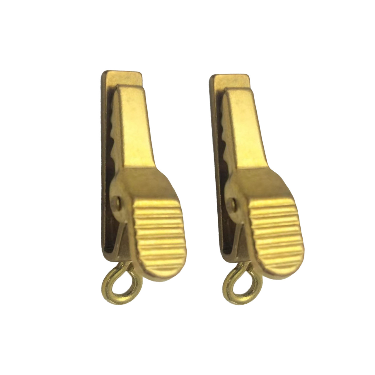 供应常规铜质饰品夹领带夹首饰耳夹手工配件眼镜防丢链复古