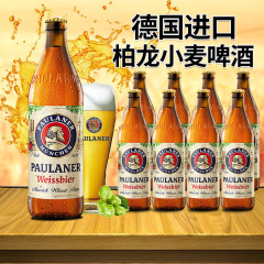 保拉納柏龍ビール原装白ビール精醸造瓶缶500ml * 12本ドイツ輸入箱