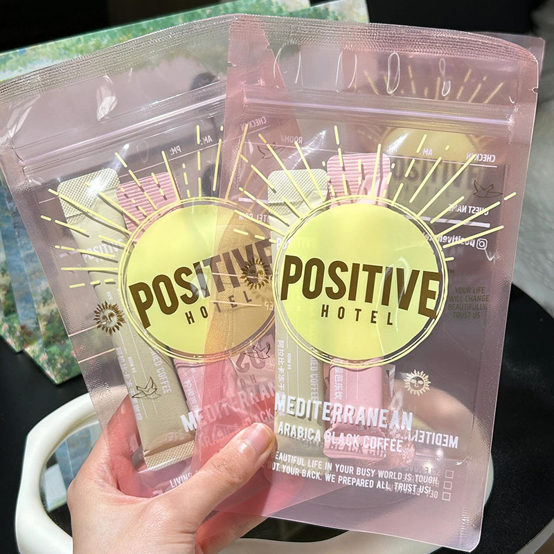 地中海咖啡袋POSITIVE自封袋