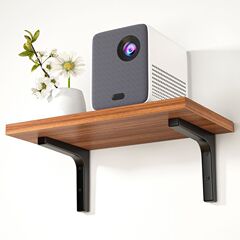 ベッドサイドプロジェクタースタンド、ルーター、壁掛け収納ラック、収納テーブル、吊り下げ不要のプロジェクタートレイ
