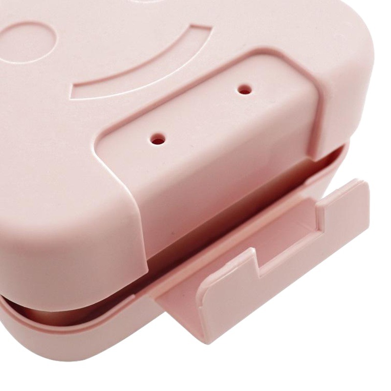 Caja de jabón sellada con tapa de viaje caja de jabón de baño titular de jabón de baño impermeable titular de jabón creativo