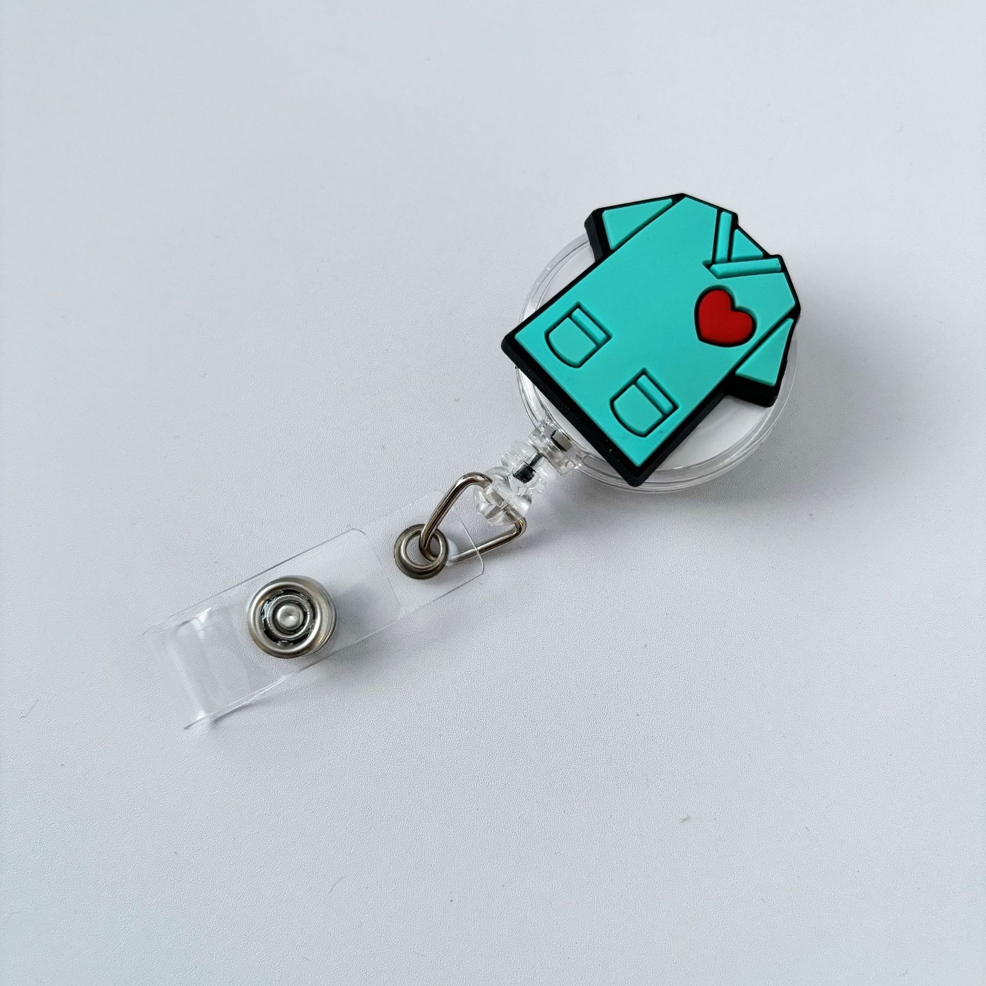 Enfermería placa de pecho botón insignia botón retráctil fácil de tirar de la marca de personal lindo certificado botón de colgante botón dibujos animados botón fácil de tirar