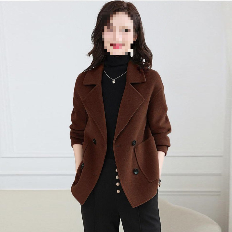 156 dark brown with lining double layer