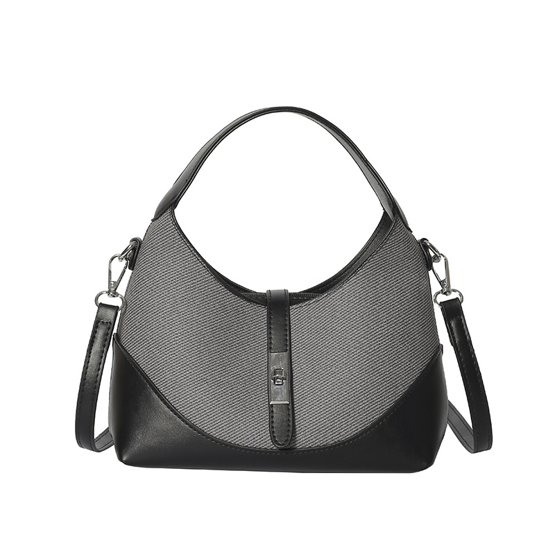 Bolso de moda coreano 2025 verano nuevo bolso femenino casual color contraste bandolera transmisión en vivo del mismo estilo bolso de mensajero marea