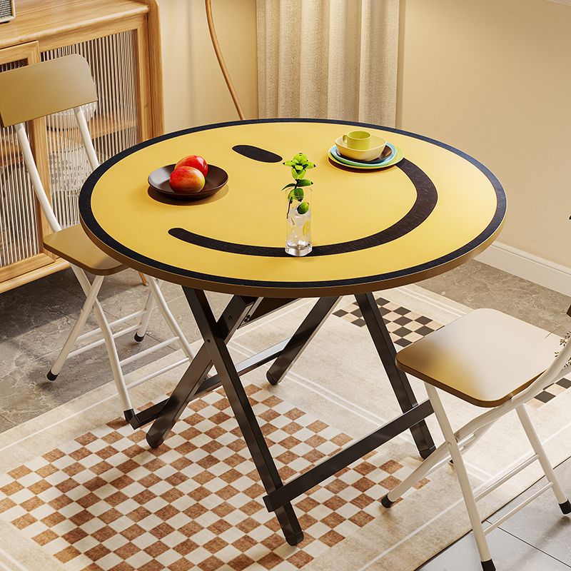 Home Children's Study Table, Writing Desk, Foldable Dining Table, Small Table, Small Apartment Balcony Dining, Simple and Portable