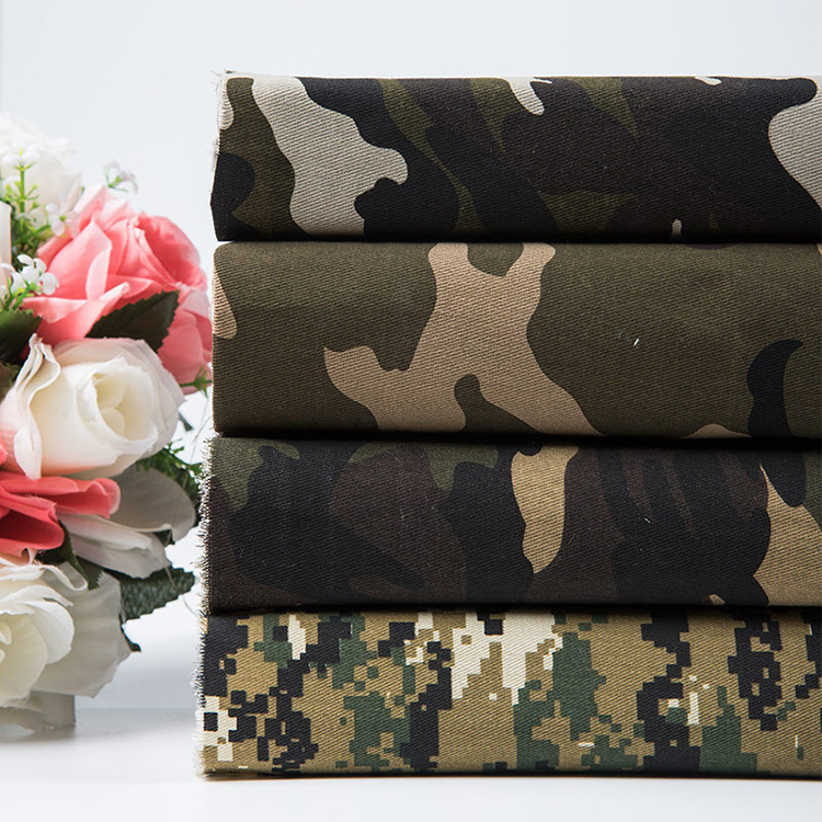 Fábrica china venta directa de camuflaje de tela de camuflaje de algodón impresa Realtree image 1