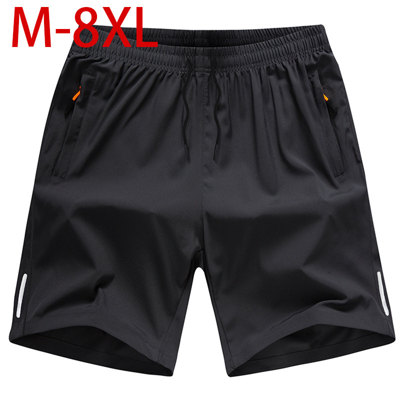 아이스 실크 빠른 건조 반바지 통기성 남자 여름 외부 얇은 느슨한 농구 스포츠 달리기 캐주얼 반바지 착용