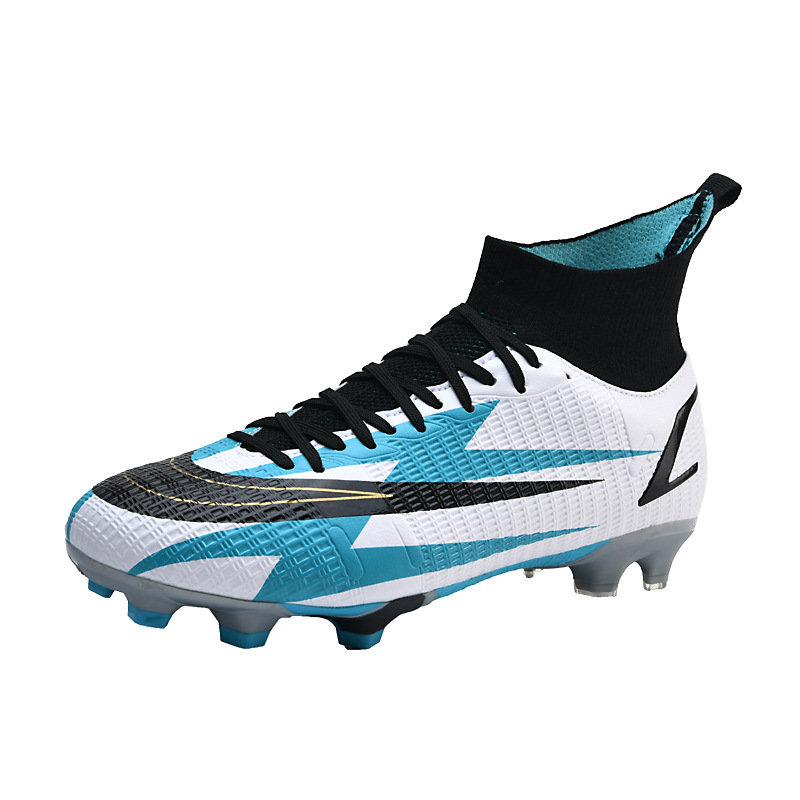 Binbinniao más tamaño de los nuevos hombres de fútbol transpirable zapatos de fútbol de hierba de Interior de uñas largas y cortas zapatos de fútbol