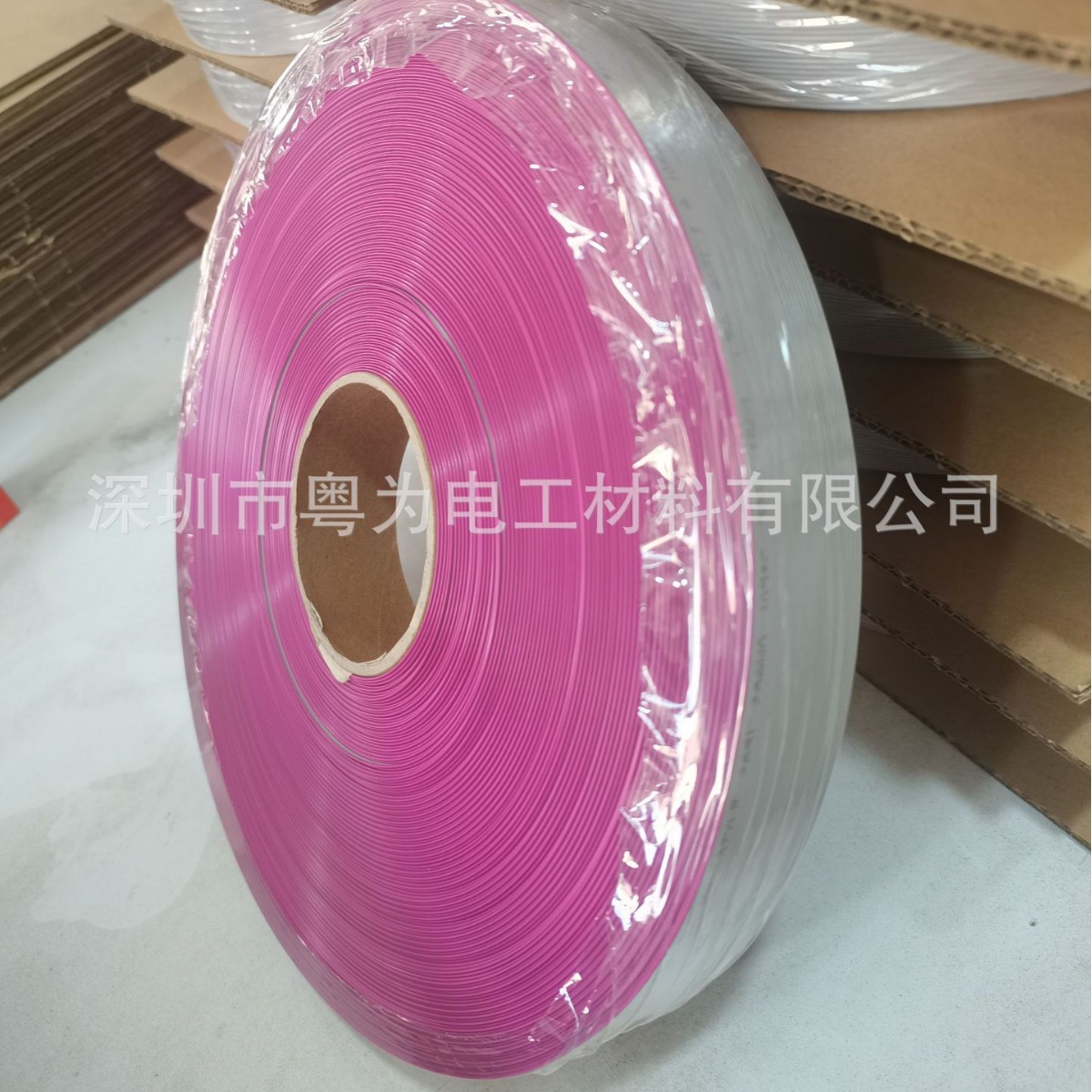 UL2651 灰排红边 28AWG 7/0.127铜丝1.27间距正标排线IDC连接线