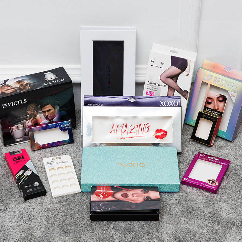 在庫あり 小箱 厚紙箱 白色厚紙箱 化粧品包装箱 カラーボックス 白色 中性 少量