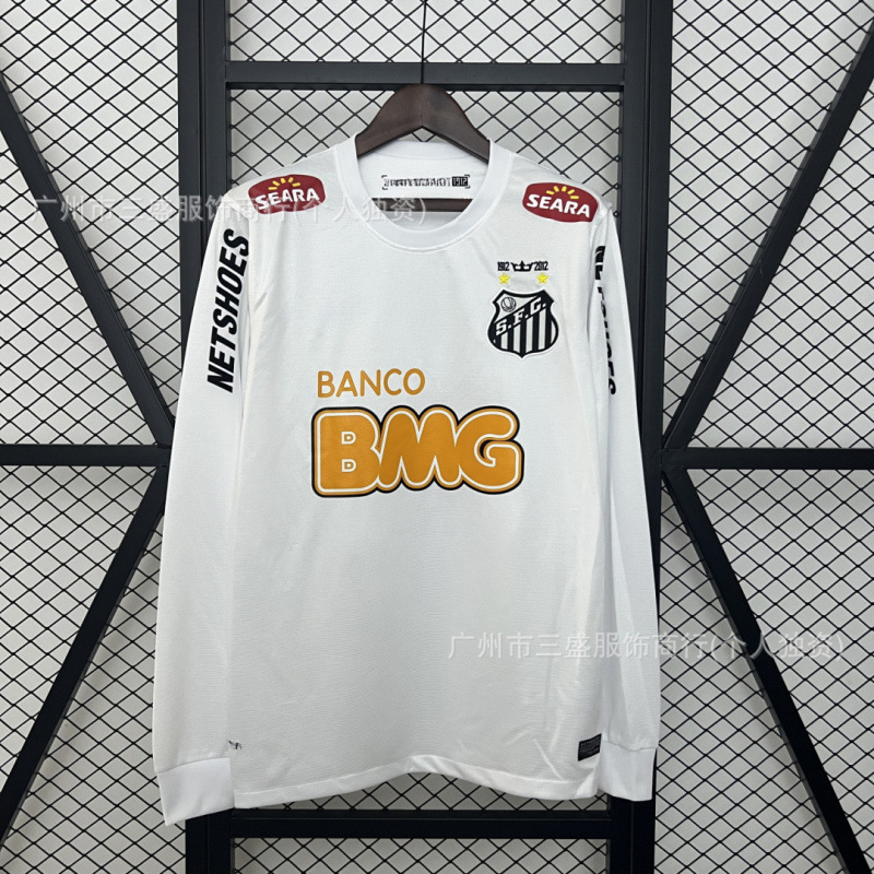 12-13 Camiseta de fútbol de casa de Neymar Santos