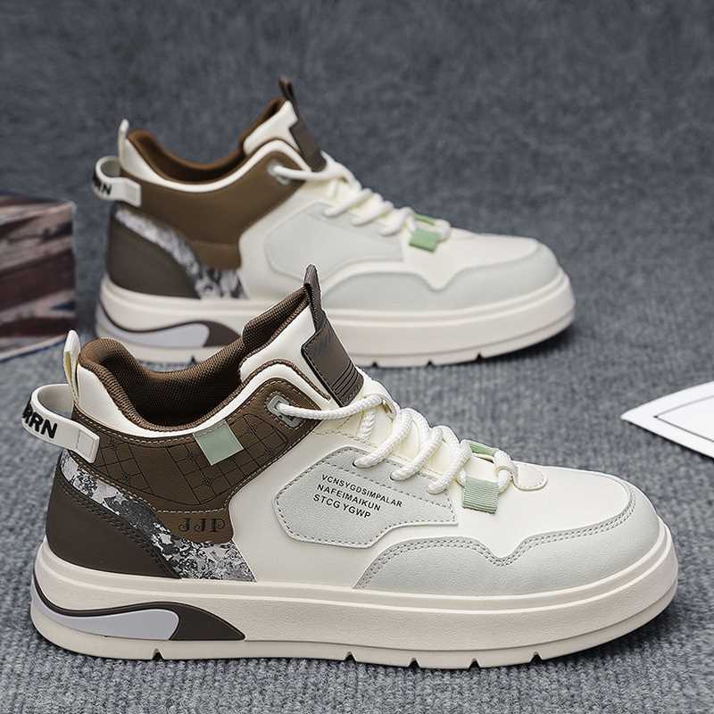 Men's Shoes 2025 Autum New High-Top Wear-Resistant Men's Outer Wear for Work and Labor Protection Casual Sports Shoes