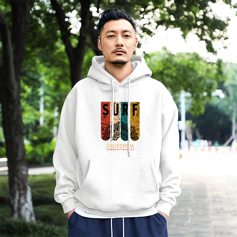 Chaqueta encapuchada masculina primavera y otoño marca de moda americana chaqueta de peso retrogrado chaqueta de pareja casual suelta camisa con sombrero de manga larga