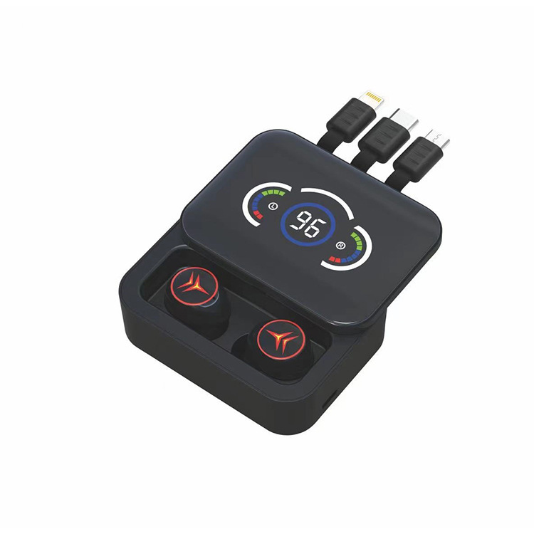 ワイヤレスbluetoothイヤホン華強北同タイプTWS入耳式イヤホン充電宝二合一騒音低減長航続|undefined