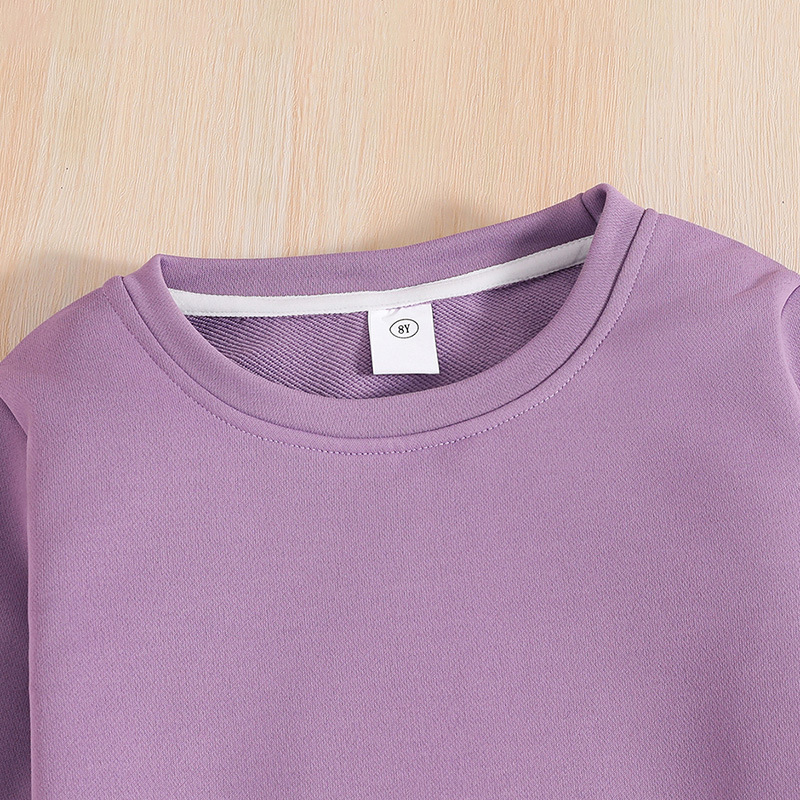 Abbigliamento per bambini 2023 autunno/inverno nuovi pantaloni casual con cappuccio a maniche lunghe per bambini set in due pezzi per ragazze_voghion.com