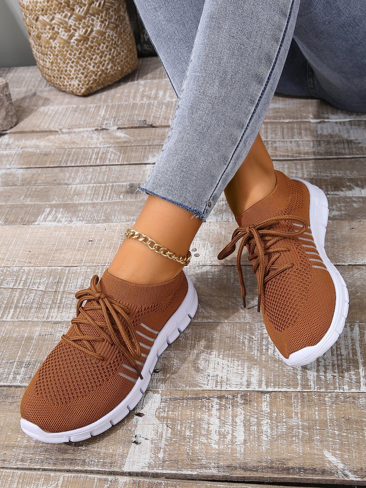 Women's Basic Solid Color Round Toe Sports Shoes display picture 7