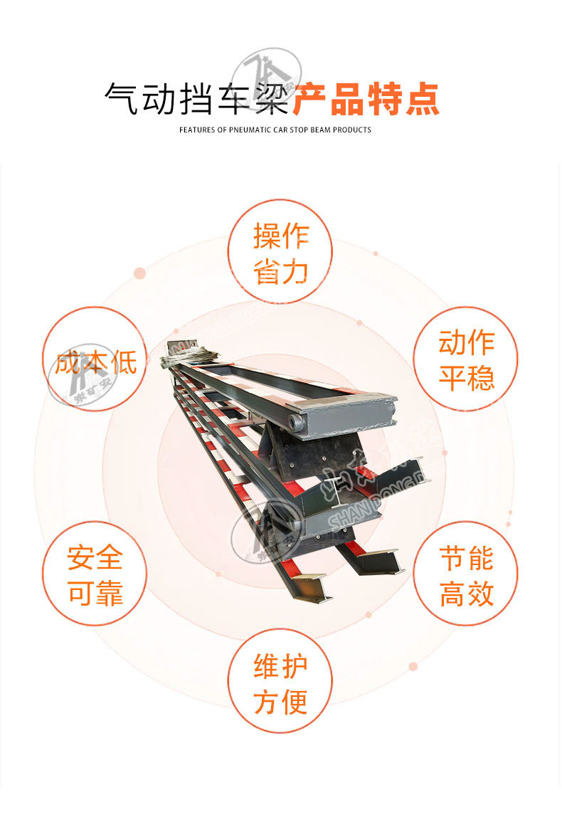 矿用气动挡车梁 (3)