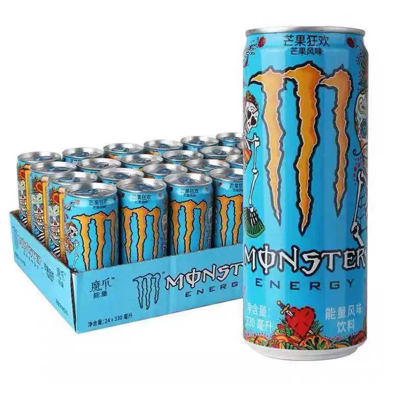 Monster Claw Напиток Monster Coca -Coca -Coca -Grab Энергия Движение Оригинальный Манго Цитрус Странный Фрукт 24 банки