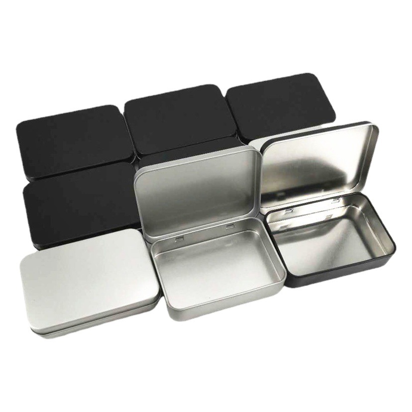 En stock naipes caja de hierro tarjeta bancaria tarjeta de crédito tarjeta de juego caja de almacenamiento de hojalata caja de regalo de impresión de embalaje image 1
