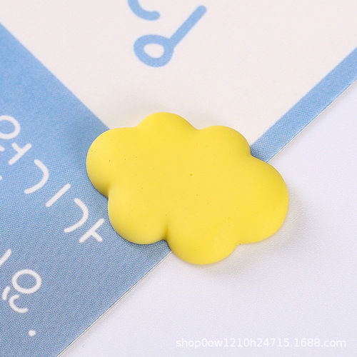 New Resin Angele Cloud Seven Color Cloud Resin Accessories DIY Cream Phone Case Cloud Accessories