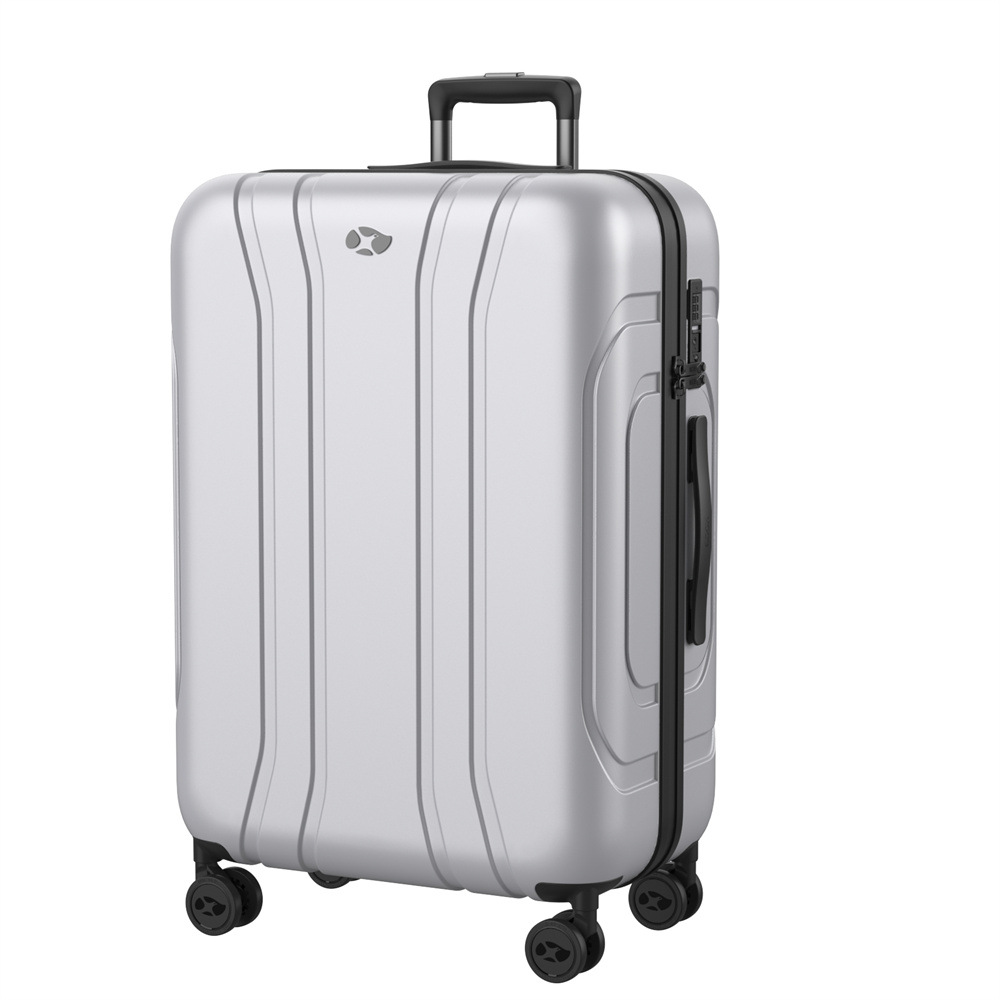 Vali kéo nhựa PC bánh xe vạn năng có khóa mật khẩu, size cabin 20 inch — Cao cấp