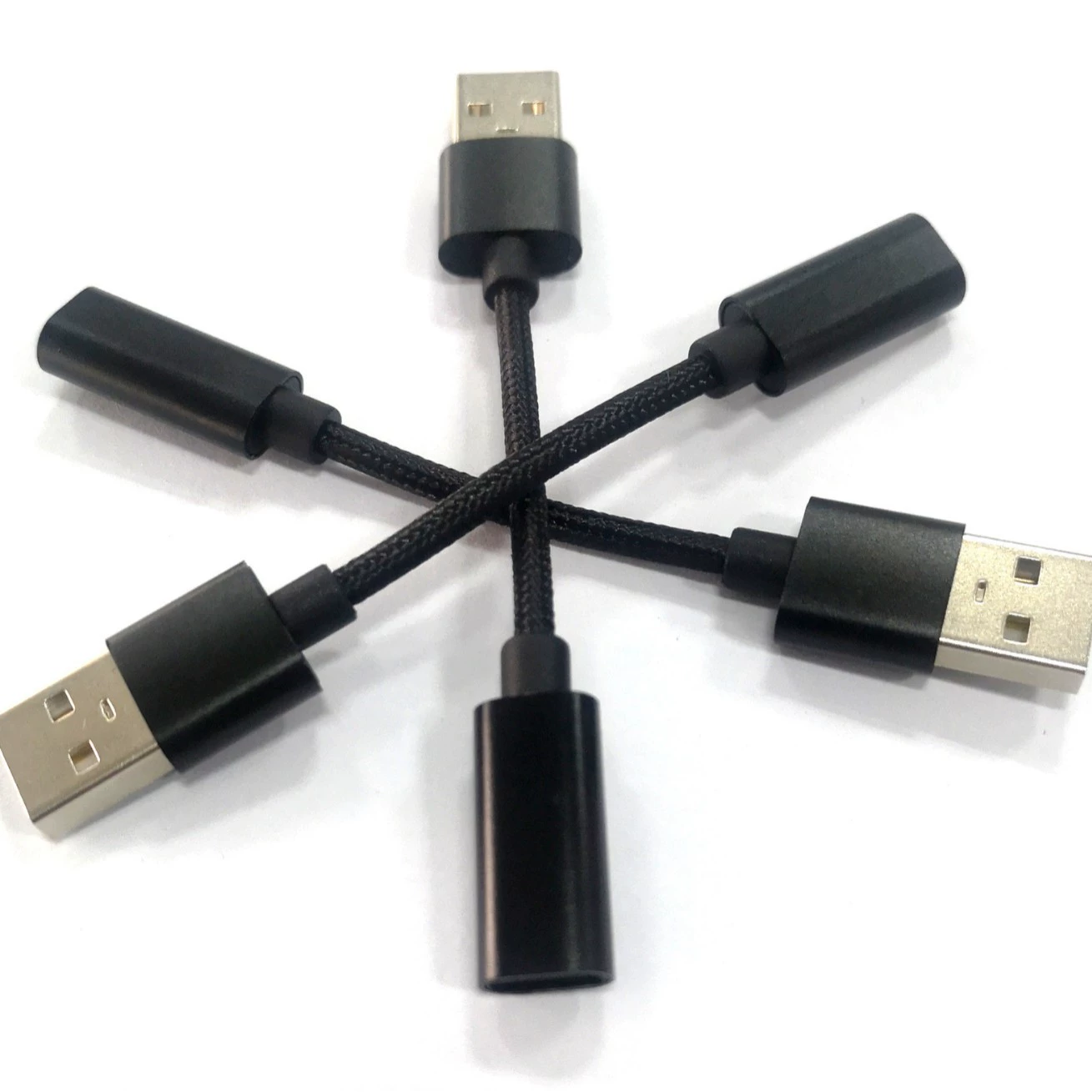 Переходник типа c Женский на USB-штекер Кабель для зарядки мобильного телефона Android