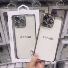 铂圣盾护镜适用苹果16蓝宝石6D电镀钢化玻璃镜头iphone15手机壳