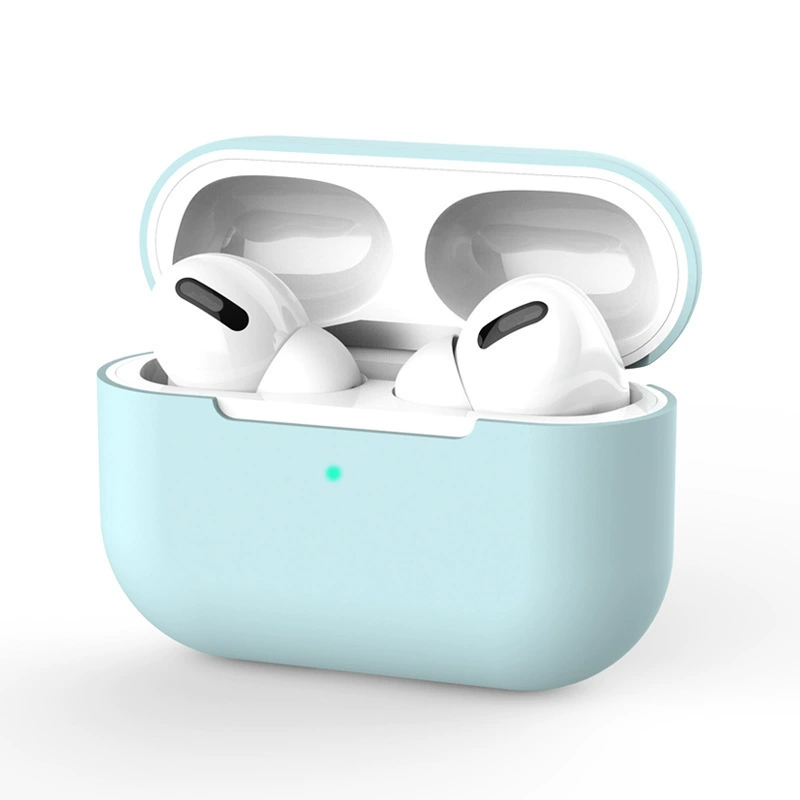 Apple, силиконовый совместимый чехол, беспроводные наушники, bluetooth, защита от падения