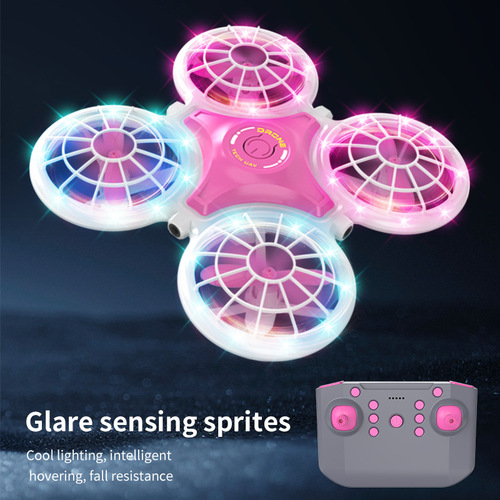 Cross-border Internet Celebrity Mini Glow-Inducing Flying Device — Boys' and Girls' RC Helicopter, Electronic Kids' Toy Wholesale