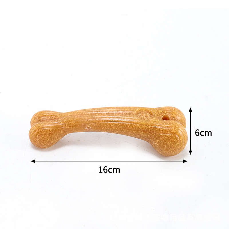 跨境宠物狗狗用品耐咬木塑小狗解闷洁齿玩具中小型犬互动磨牙骨棒|undefined