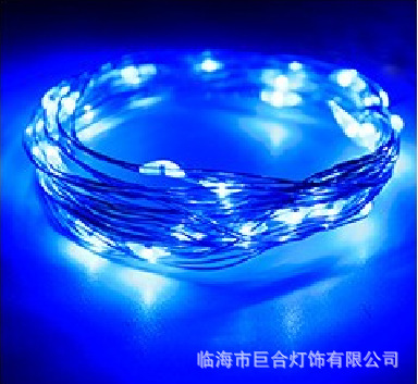 Cadena de luz LED ocho funciones USB caja de batería impermeable control remoto cable de cobre Cadena de luz Cable de cuero Cadena de Luz Decoración de Navidad Cadena de luz de color