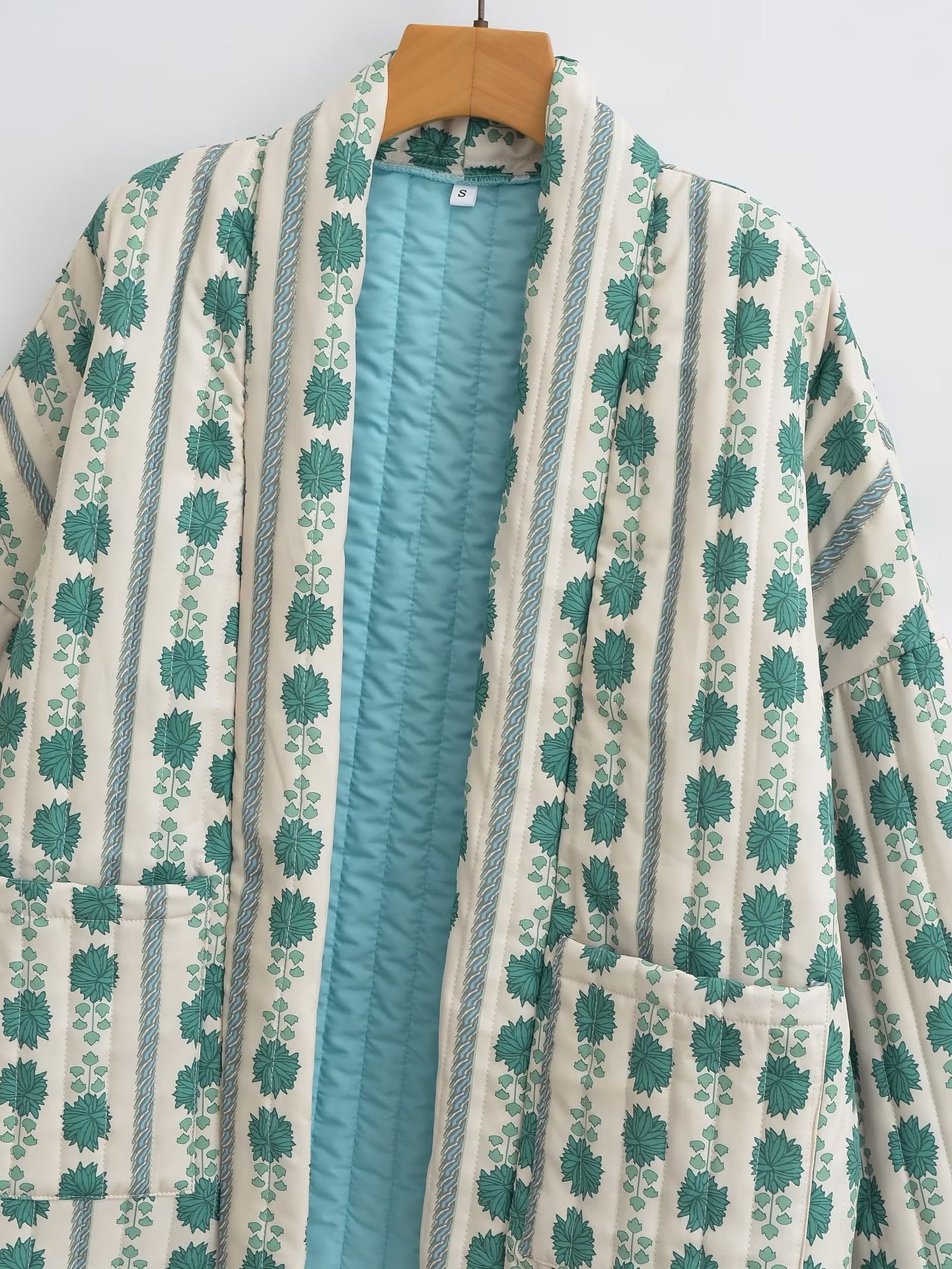 Ethnic Quilted Cotton Printed Cotton Jacket Cotton Jersey