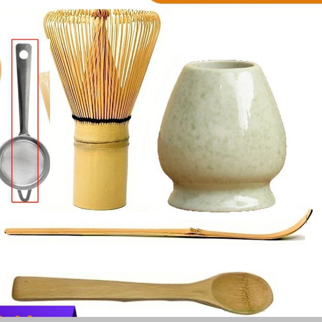 Conjunto de herramientas de matcha de cerámica transfronteriza con cuenco de boca, herramientas de orden de té, cuenco de matcha japonés con conjunto de paneles de té