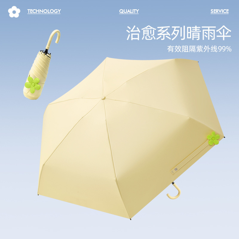 日系花びら日傘日焼け止め紫外線女性小型携帯5割引ミニポケット日傘晴雨両用|undefined