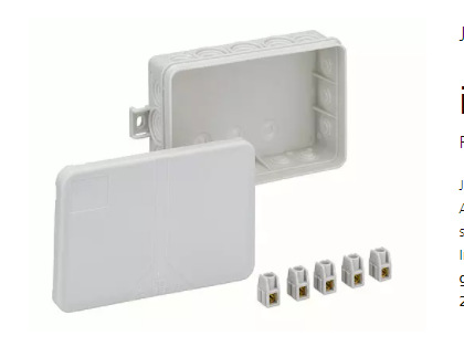 Spelsberg高防护等级接线盒 带5极端子，灰色，外部尺寸130*85*37