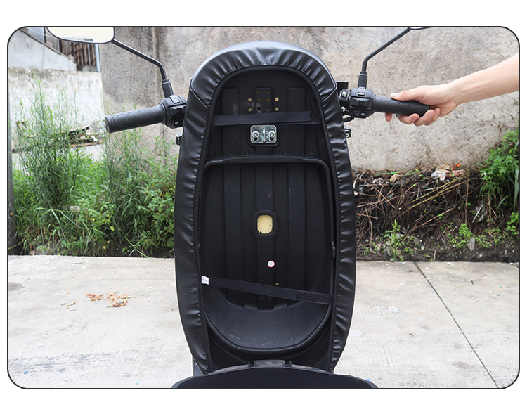 Moshuntong Electric Vehicle High Stretch Leather Seat Cover Waterproof Sun Cover Seat Cover Motorcycle Scooter Chair Cover