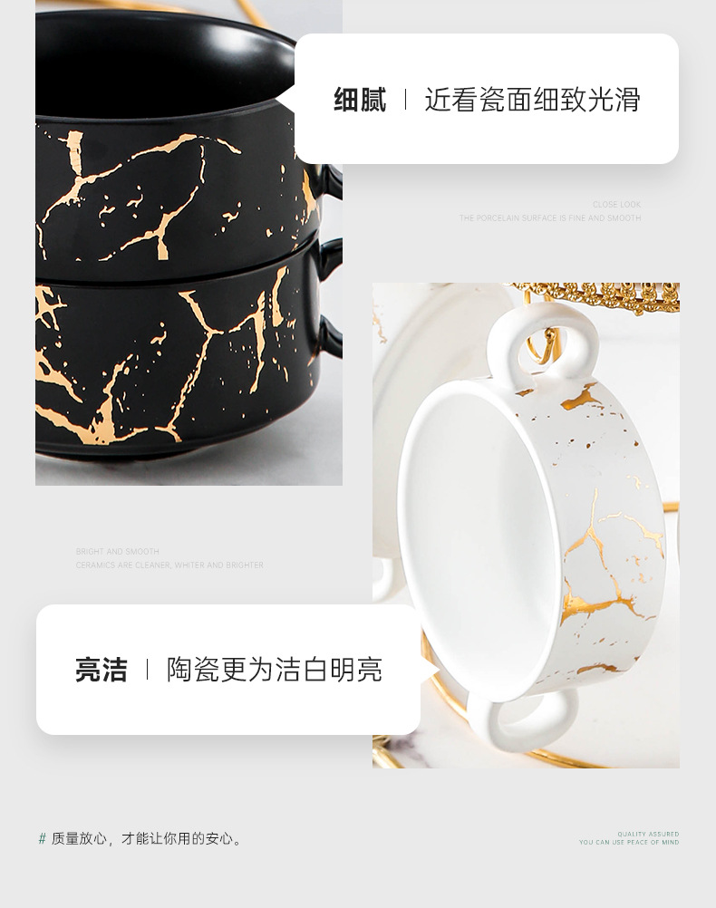 大理石汤锅带小碗（铁架）_07