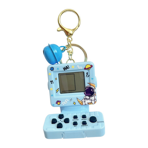 Creative mini handheld computer electronic game console keychain exquisite fashion bag casual small pendant wholesale